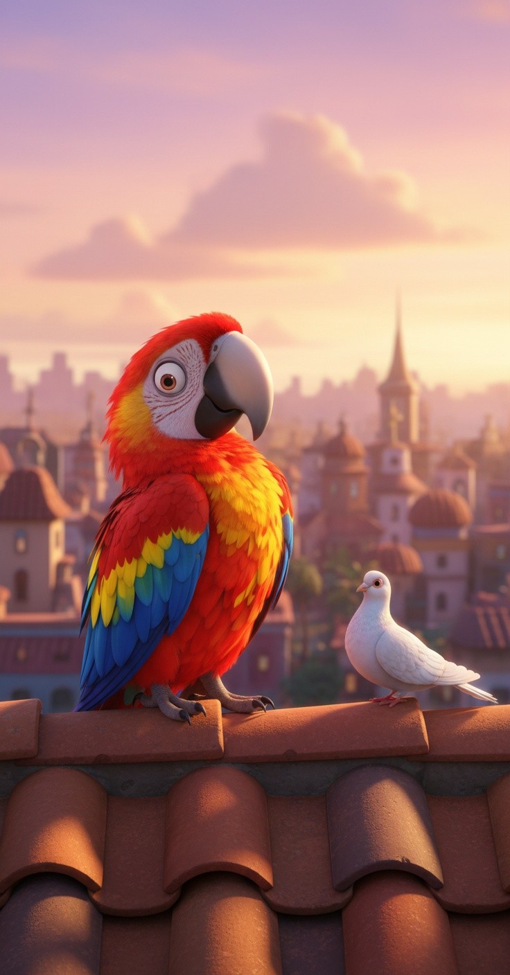 Clever Parrot Saves the Day!