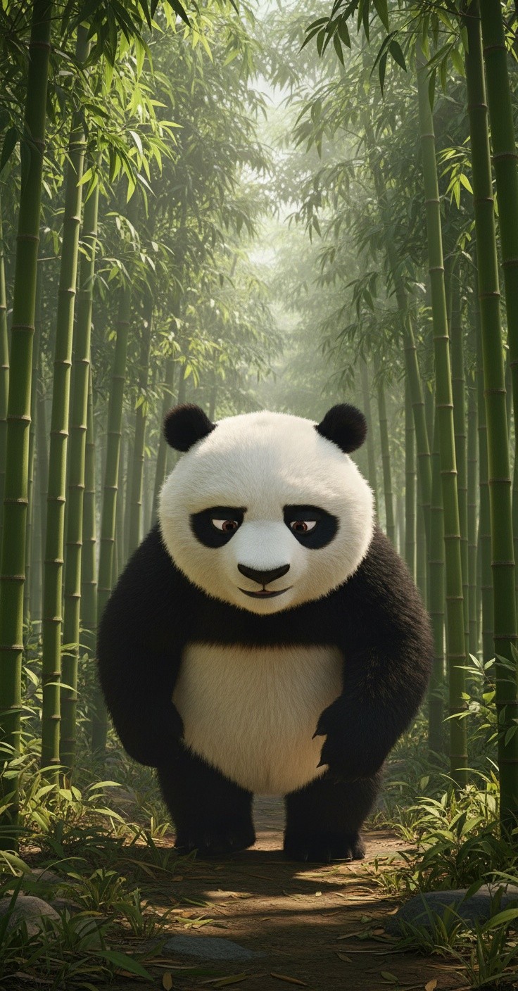 Panda's Plea for Love