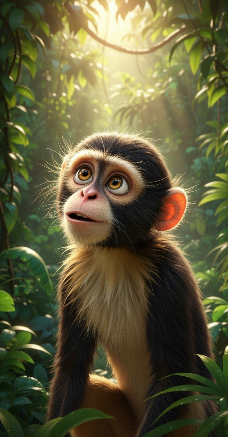 Jungle Adventure: Monkey, Owl, and Friends