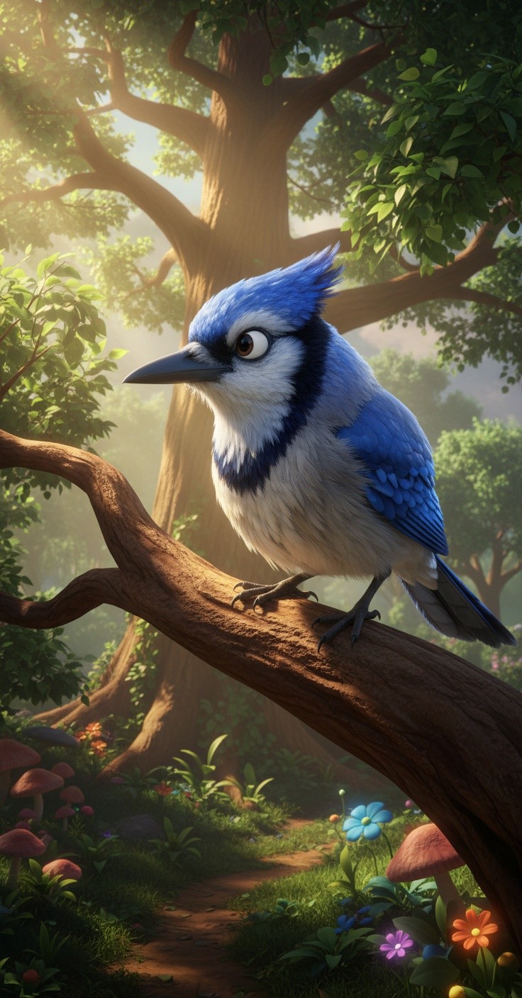 Bibi Si Burung Kecil dan Suara Cerianya