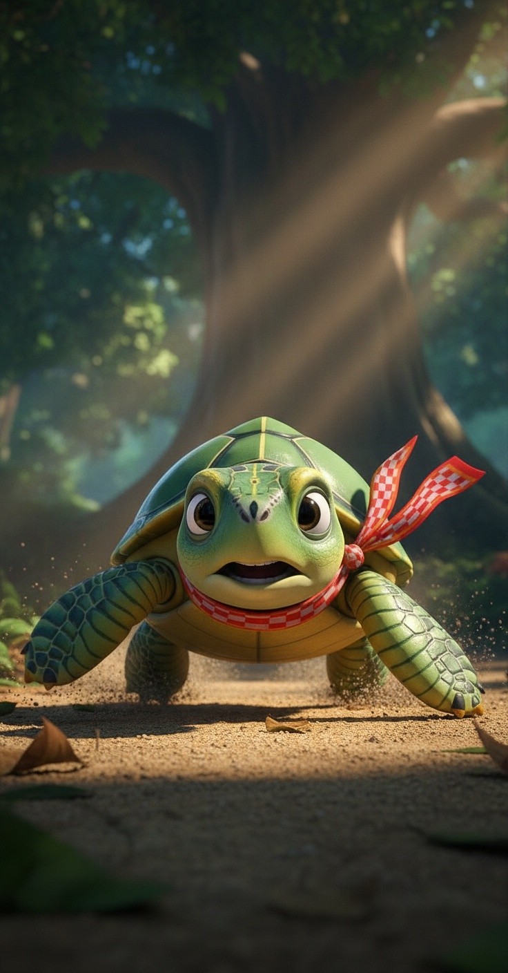 Kura-Kura Ngebut: Pelan Tapi Selamat!