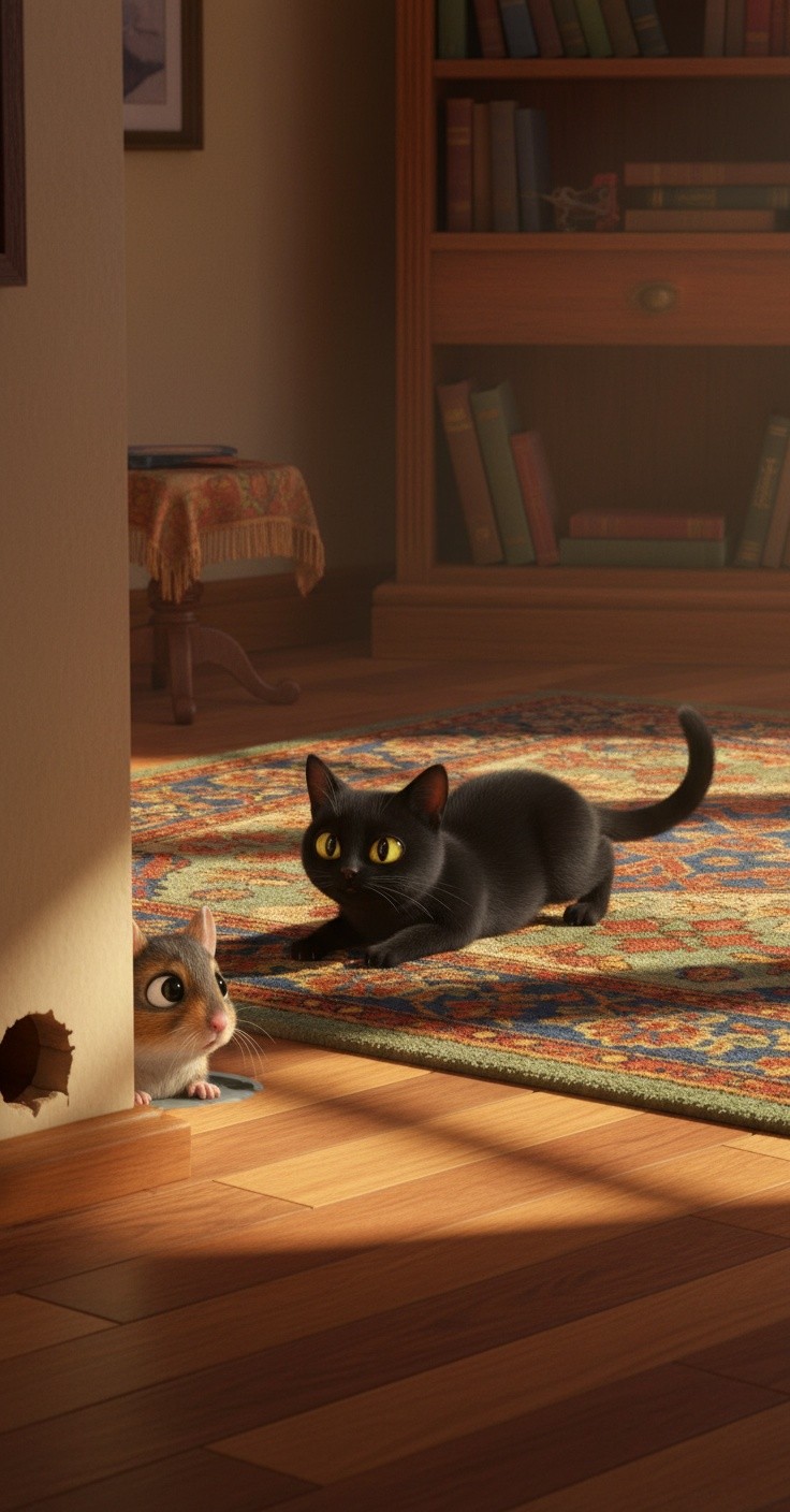 दोस्ती का खेल: चूहे और बिल्लियाँ