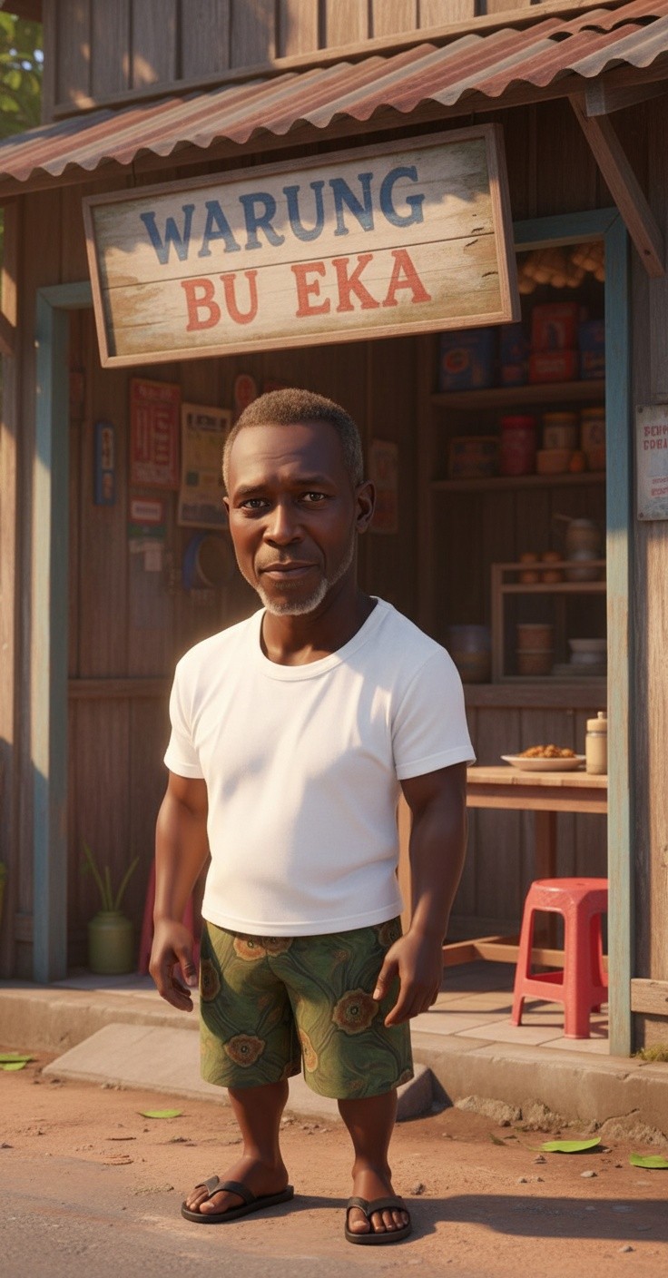 Pak Darto dan Motor yang Jatuh