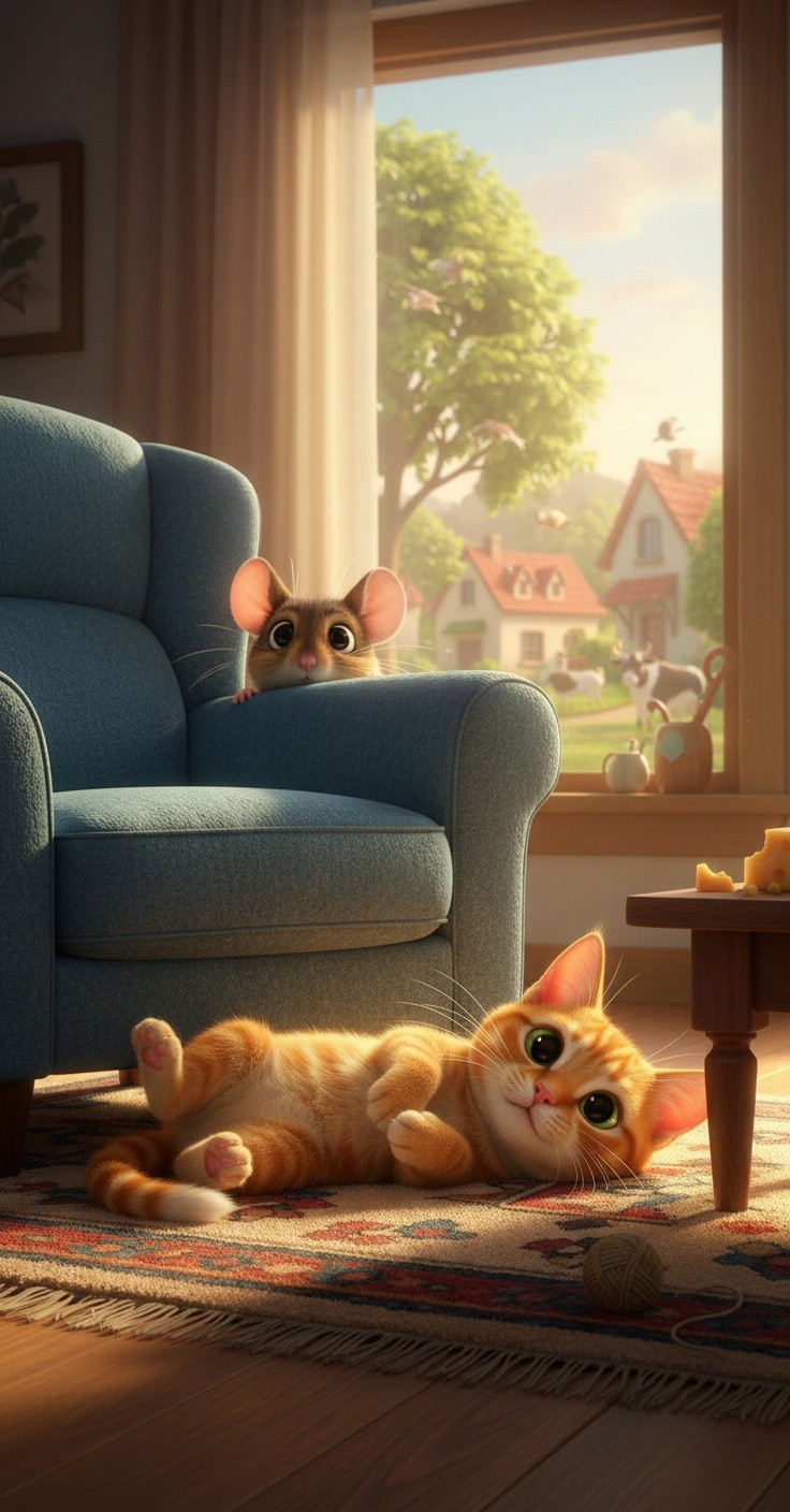 बिल्ली और चूहों की दोस्ती का रहस्य