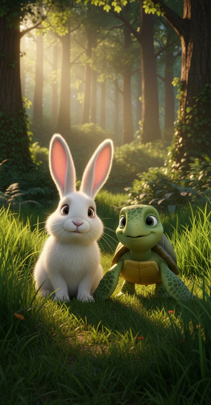 خرگوش اور کچوہ کی دوڑ: محنت کی اہمیت