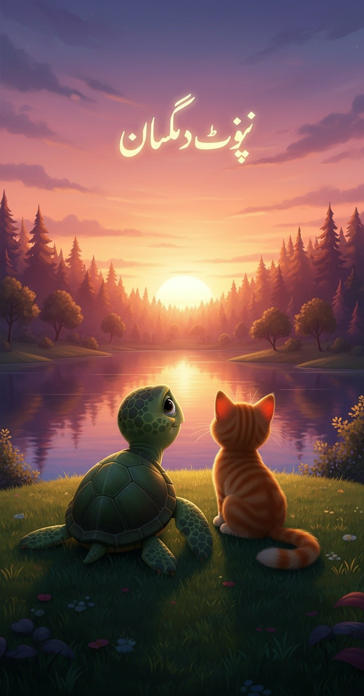 کچھوے اور بلی کی صبر آموز دوستی