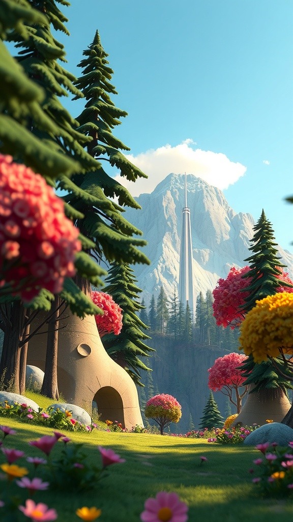 A Stickman's Escape to the Forest