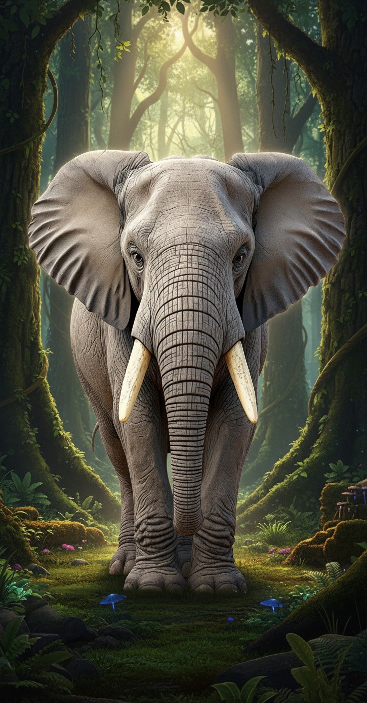 The Brave Little Elephant