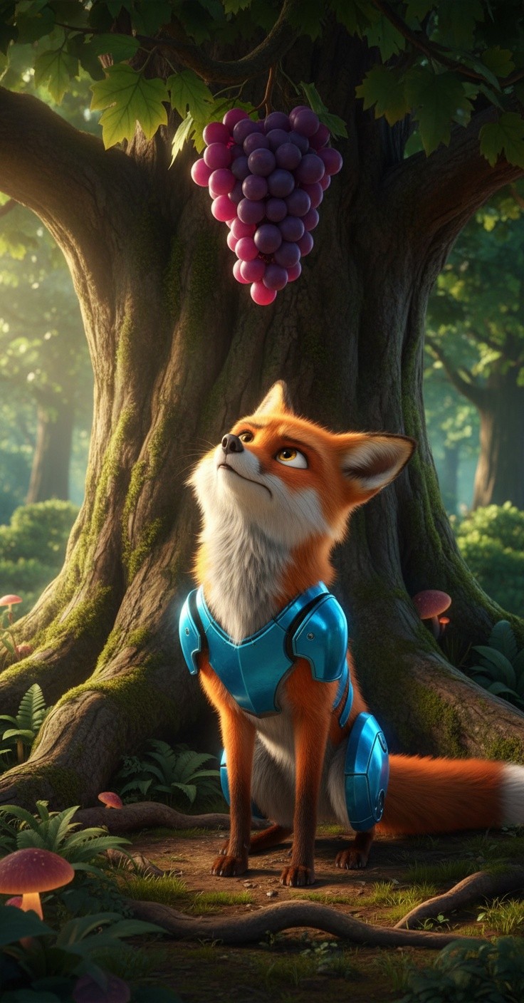 खट्टे अंगूर और नई योजना