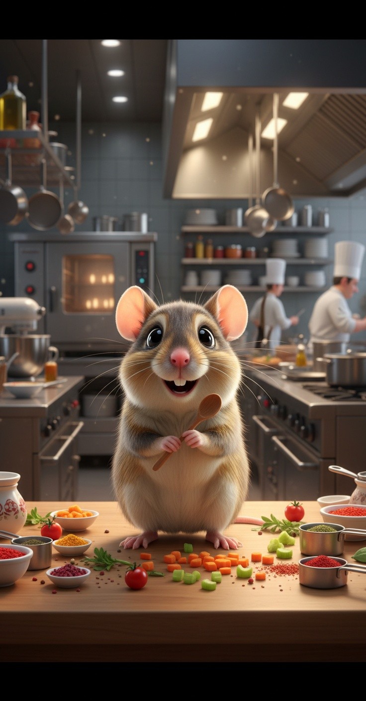 Tikus Koki: Pasta Tikus!