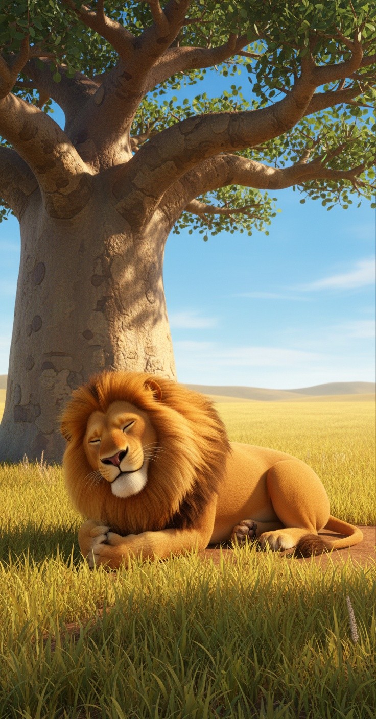 The Lion, the Monkey, and the Elephant