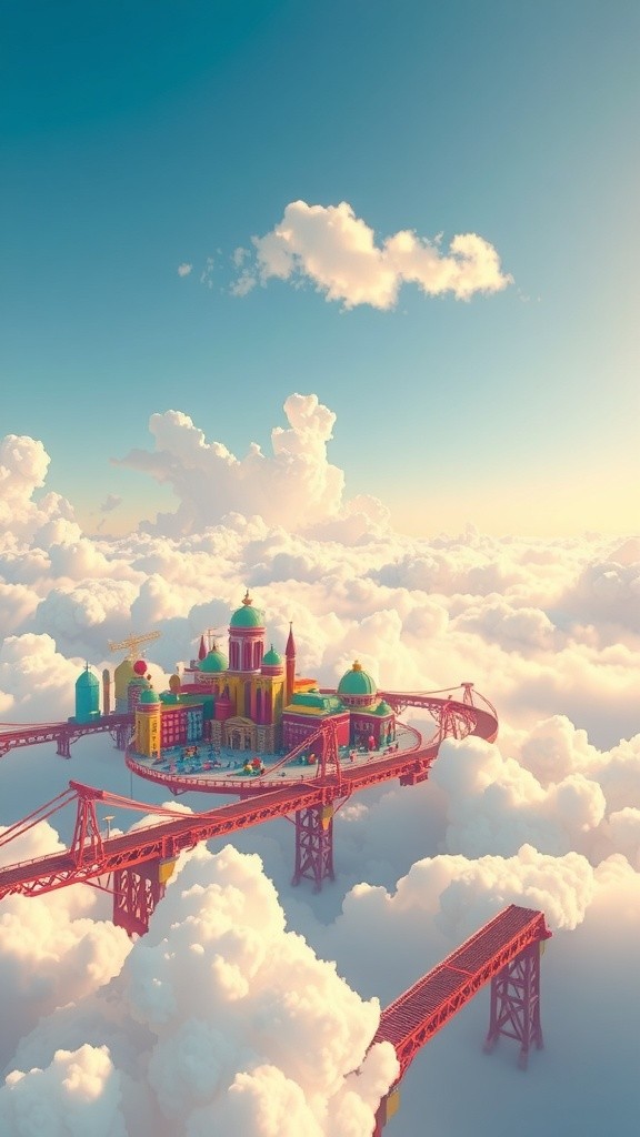 Kota Awan Lumina: Metropolis Lego yang Melayang