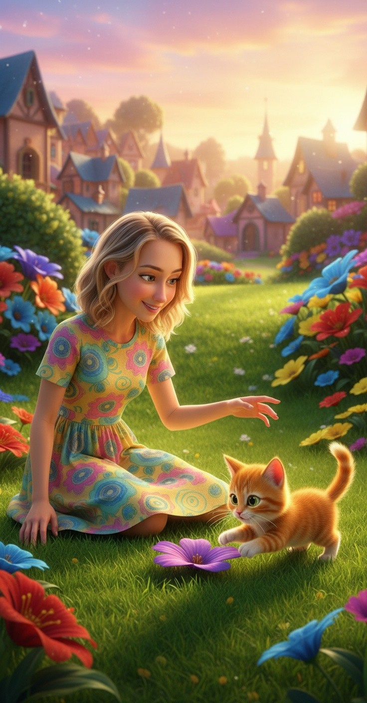 Pari Aur Chamak Billi Ki Dosti