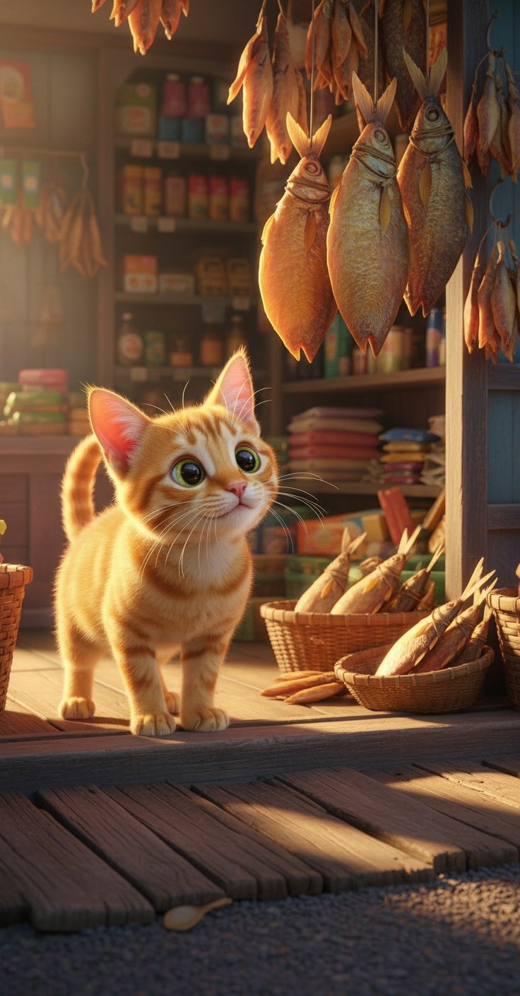 Kucing Belanja dengan Anjing!