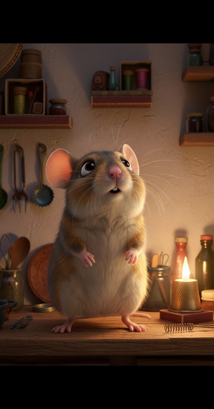 Petualangan Remy Si Koki Tikus dalam Membuat Nasi Goreng Seafood