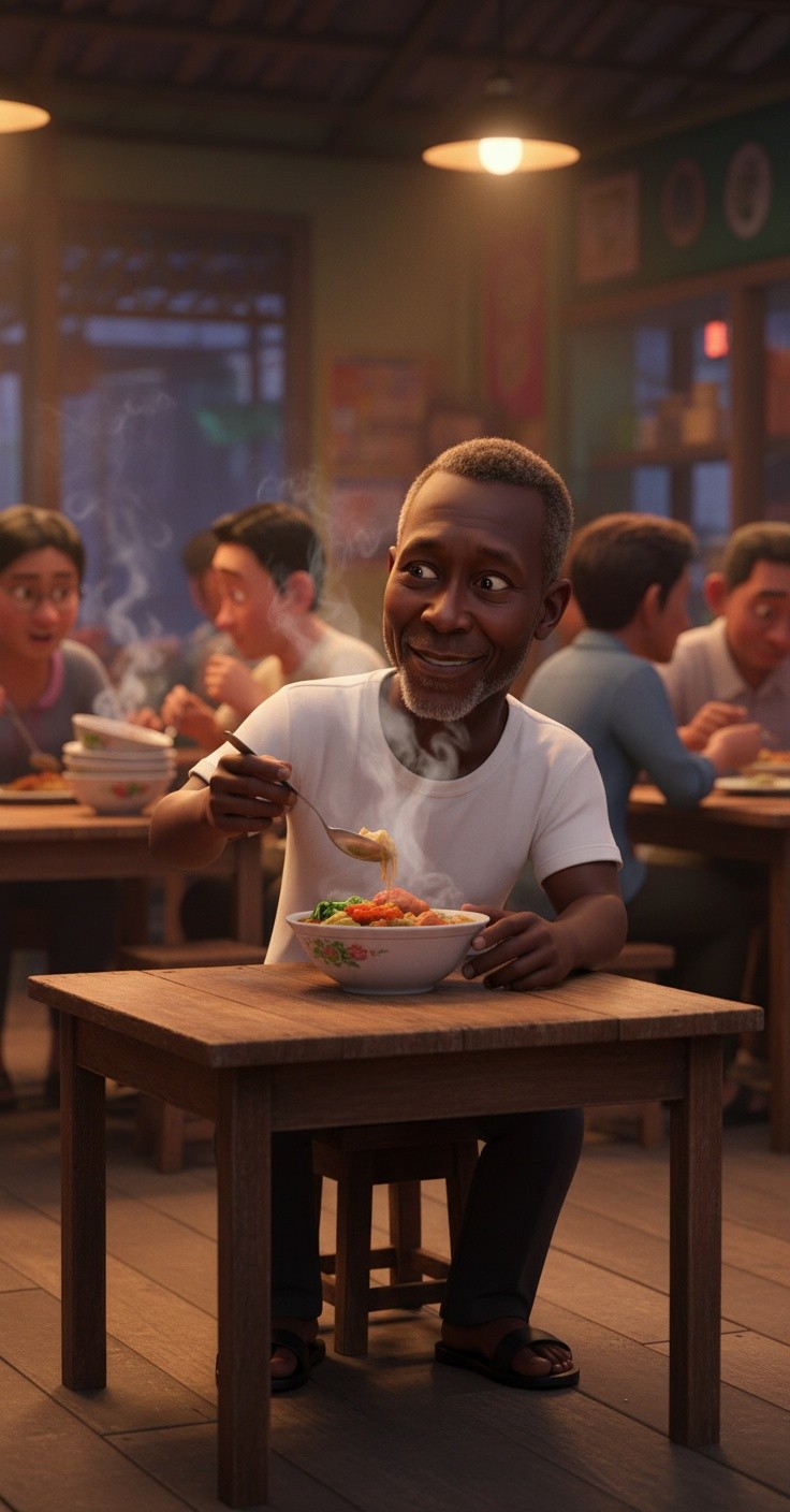 Ayam Jenius di Warung