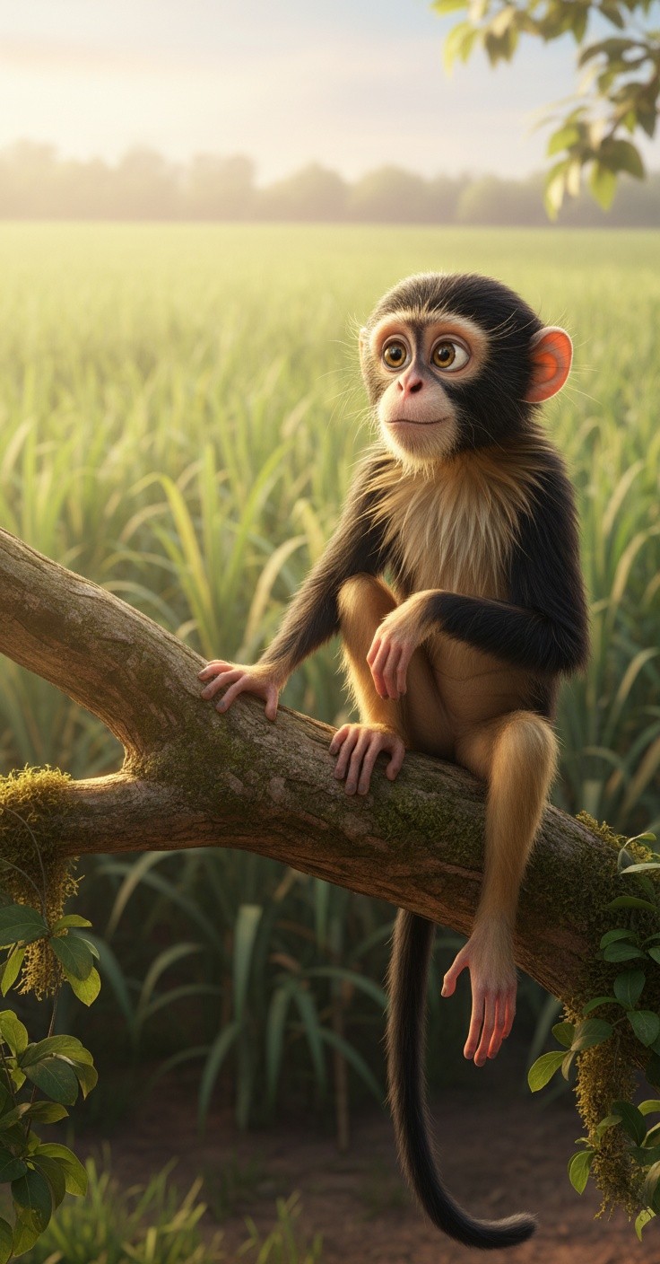 Calk mukaan Sang Kerbau dan Monyet Usil