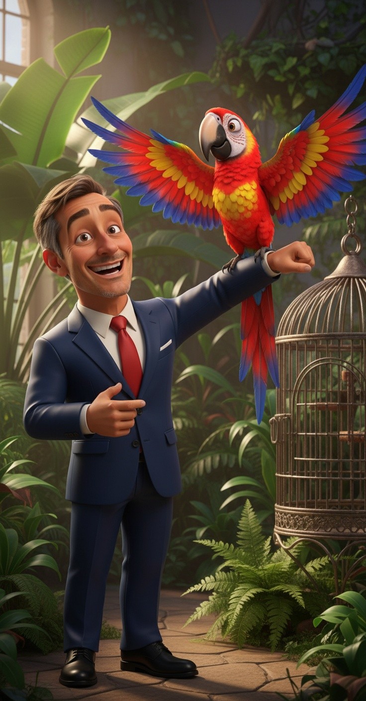 Burung Beo dan Pertanyaan Sensitif