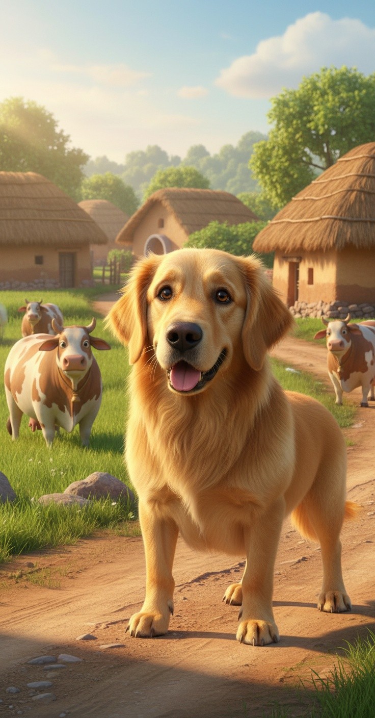 शेरू की समझदारी: दिखावा मत करो!