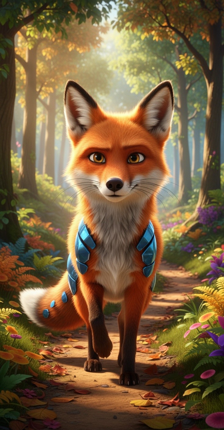 The Clever Fox and the Flattering Crow