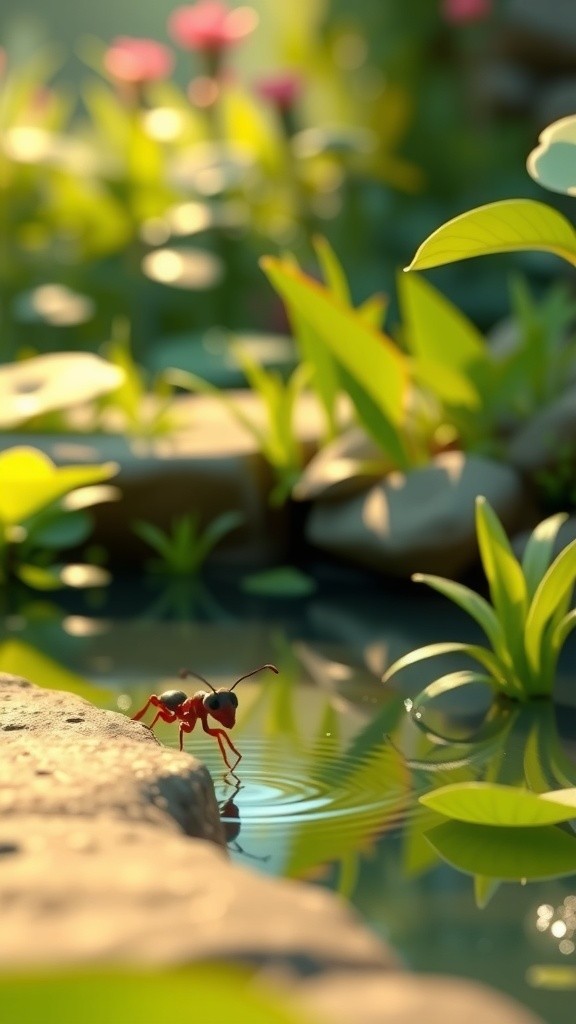 द friendship की कहानी: चींटी और कबूतर