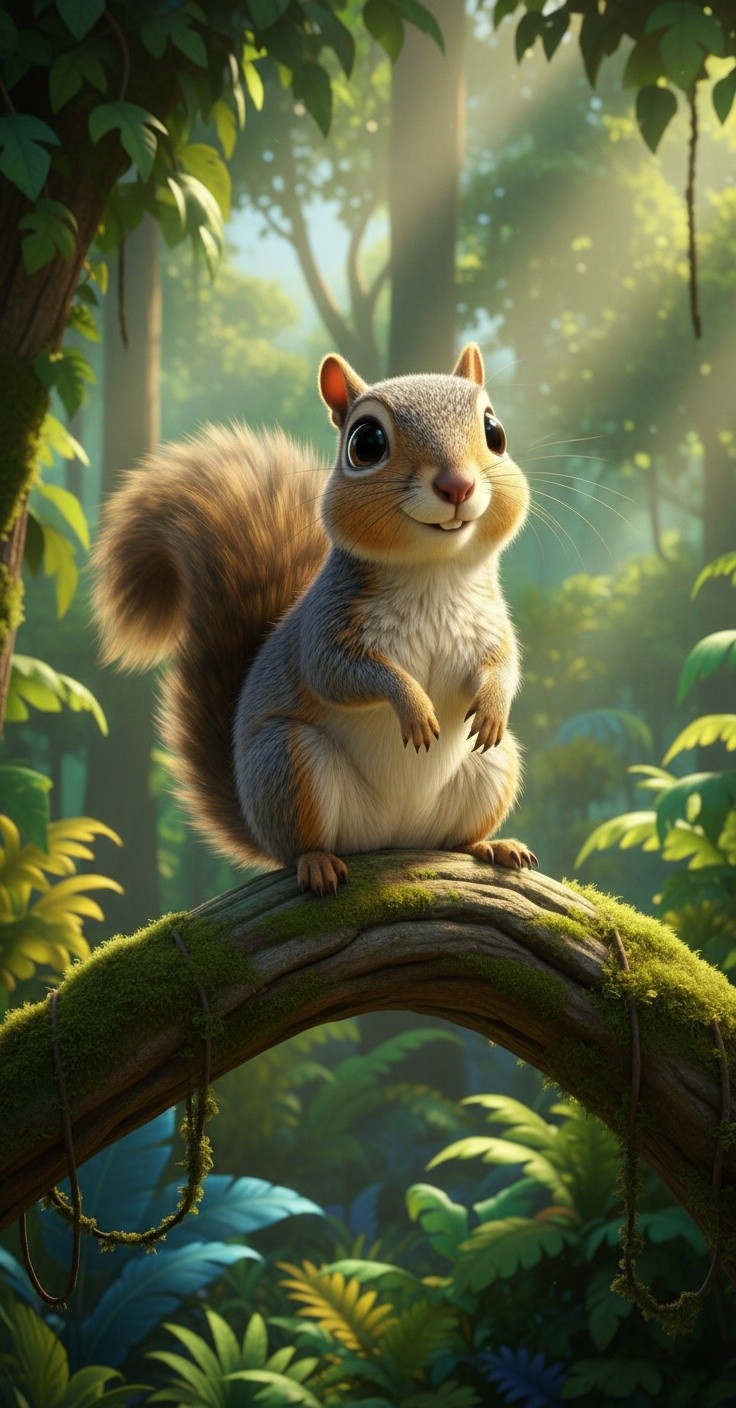 Sammy the Squirrel's Sharing Surprise