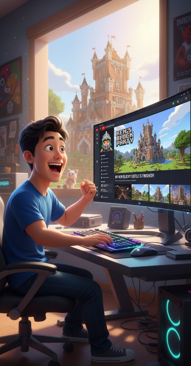 Petualangan Raka di Dunia Roblox