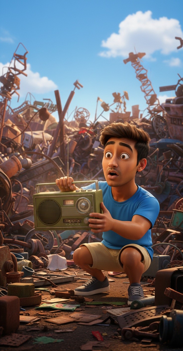 Jadui Radio: Robot ka YouTube Sapna!