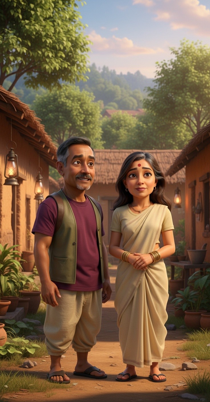 बेटे की अमीरी और माता-पिता की यादें