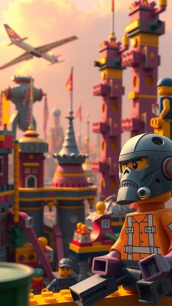 Petualangan Rex dan Mesin Emas di Kota Lego