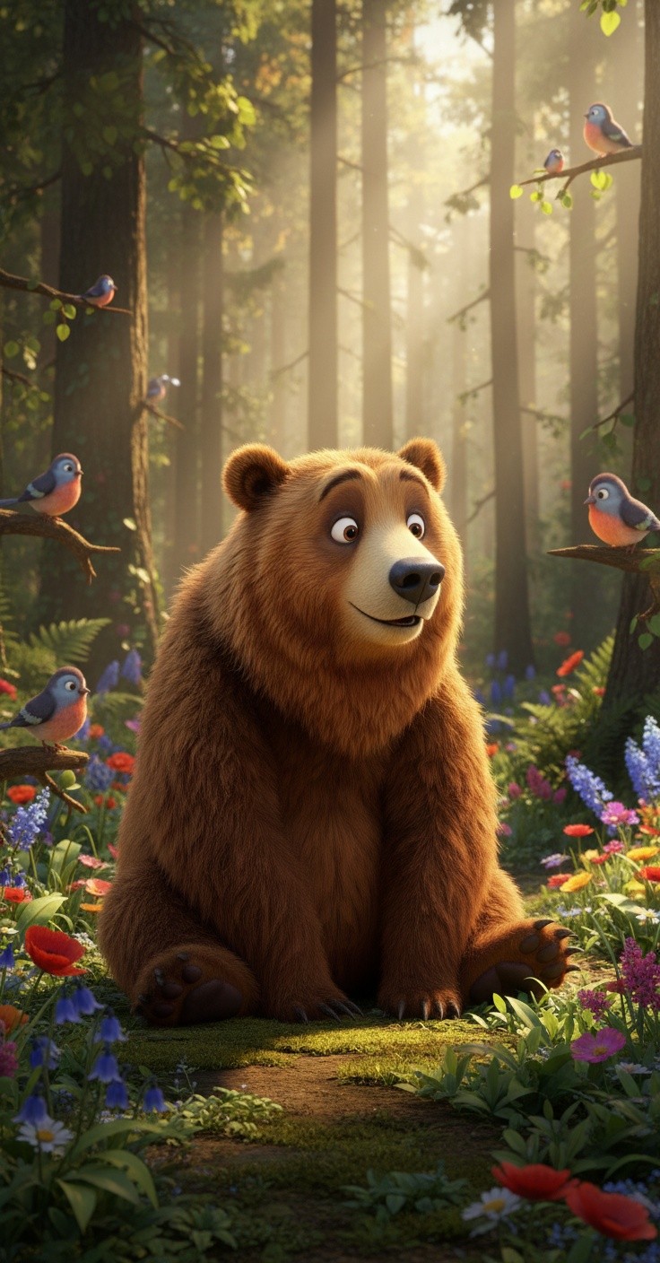 Bear Stuck in a Tree