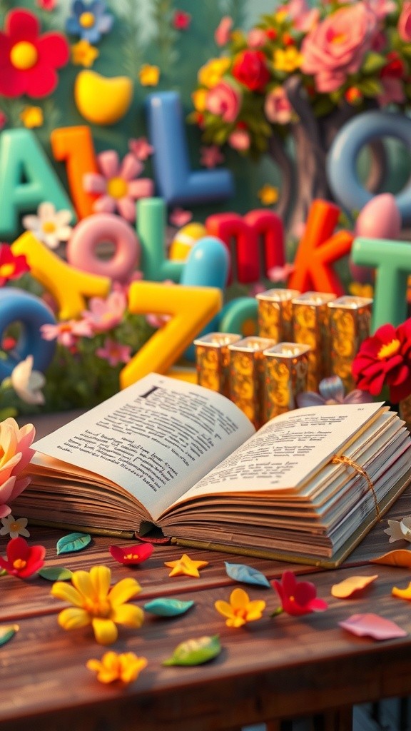 مغامرات حرف التاء في حديقة الحروف