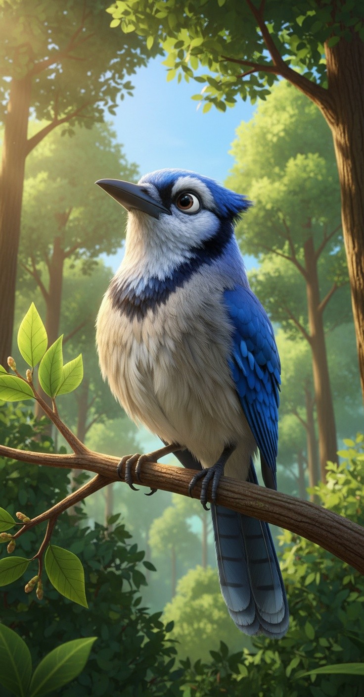 Keberanian Burung Kecil