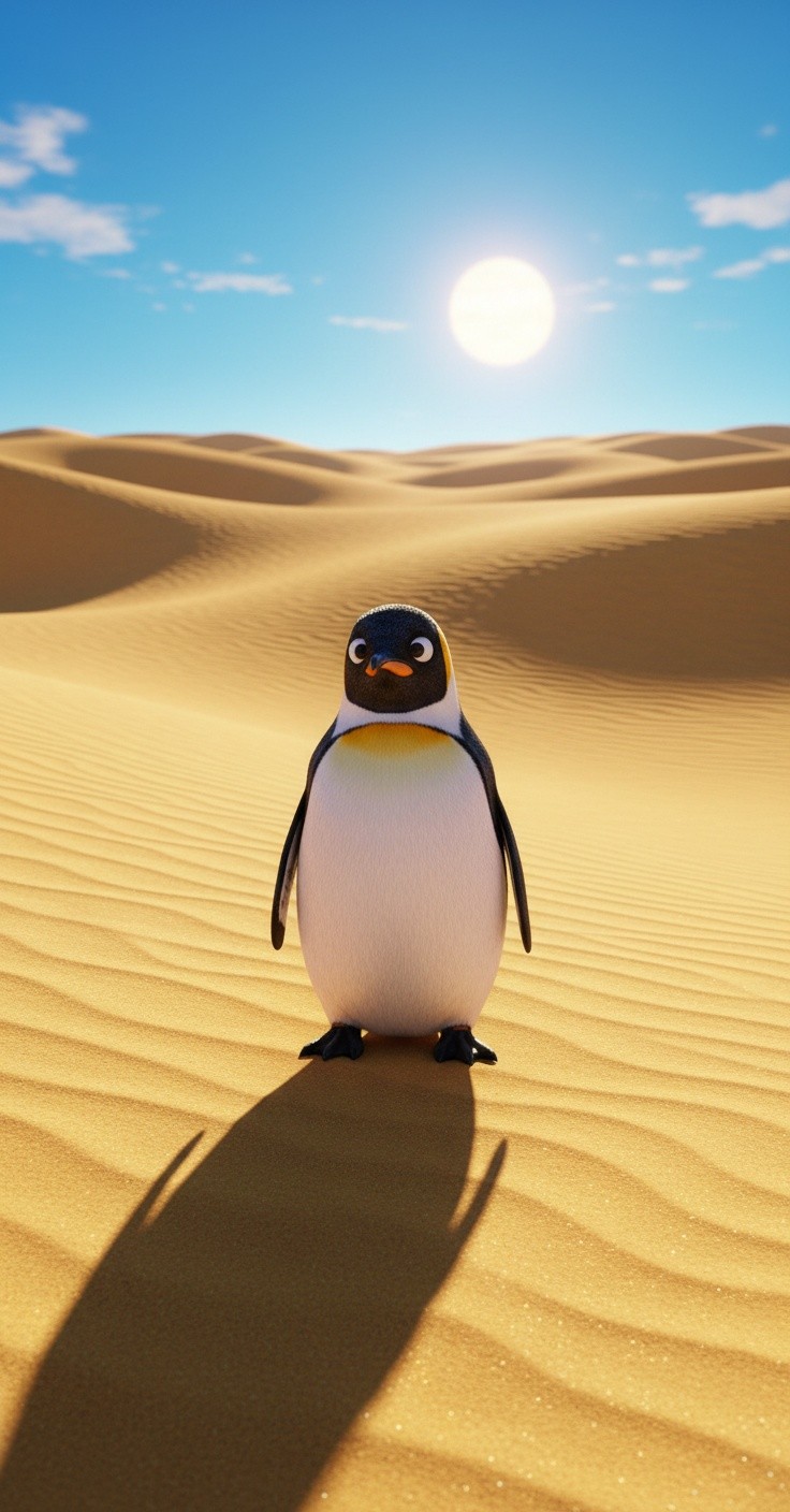 Lost and Found: A Penguin's Desert Adventure