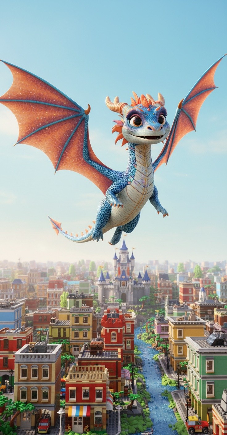 Pertempuran Pahlawan LEGO Melawan Naga