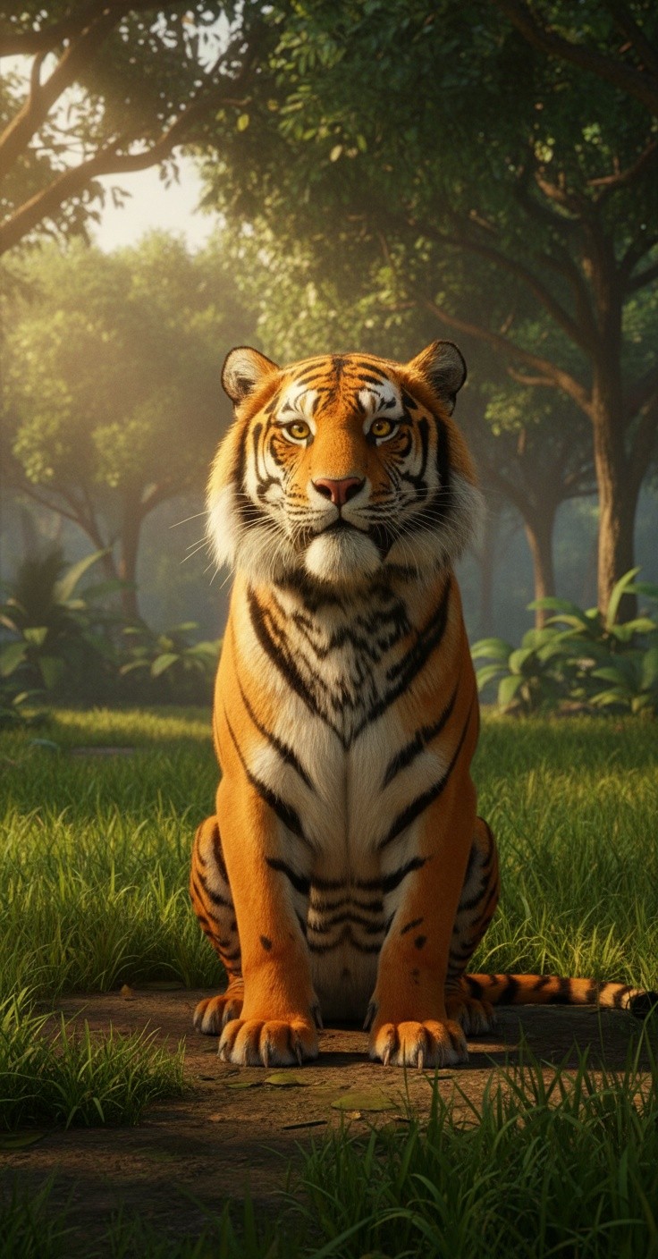 Timmy the Tiger's Gentle Heart