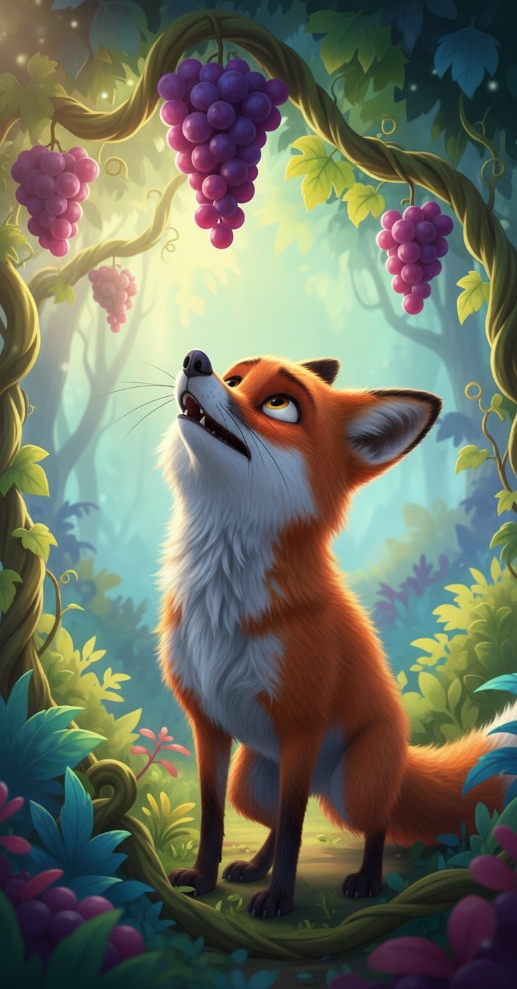 The Fox and the Grapes: A Lesson on Desire