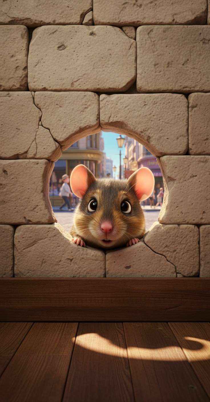 چور چوہا اور دکاندار کا مقابلہ