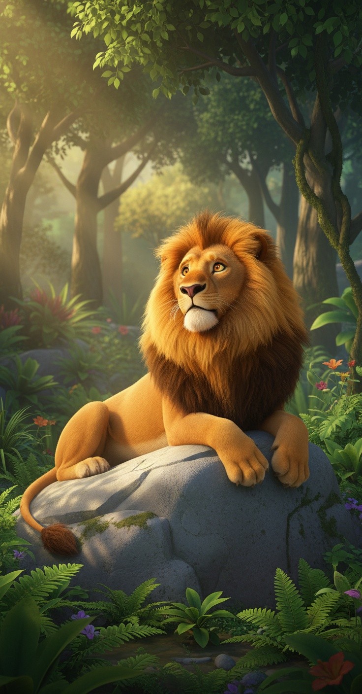 Sher aur Chhota Chuha