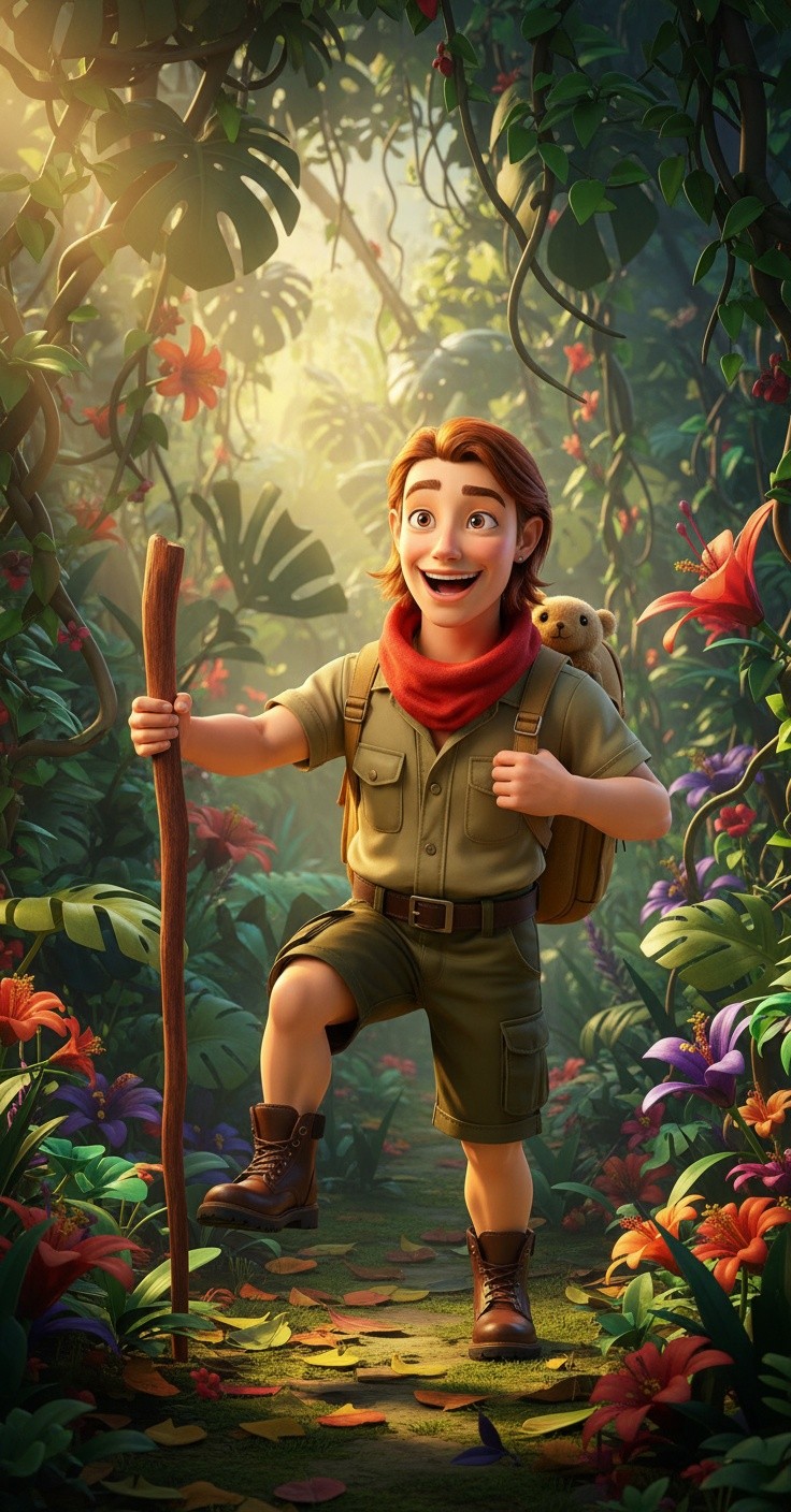 Petualangan Anak dan Boneka Pintar