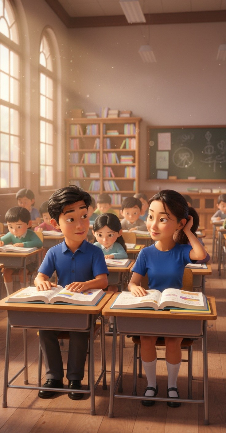 स्कूल का सपना: राम और रिया की कहानी