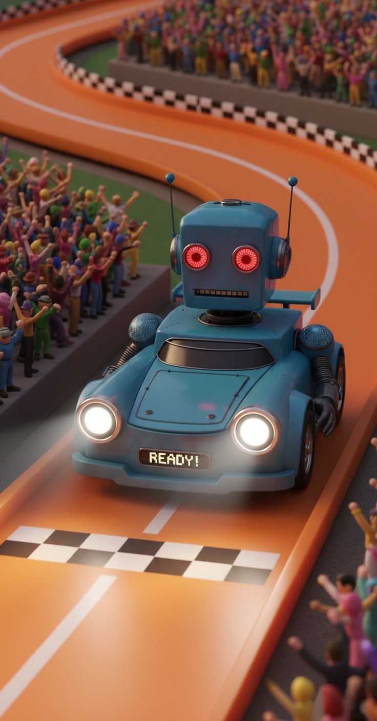 Balapan Mobil Ajaib!