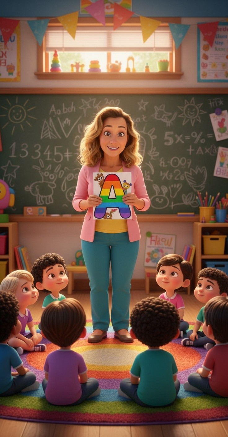 A is for Apple! 🍎 Learn the Alphabet with Fun!