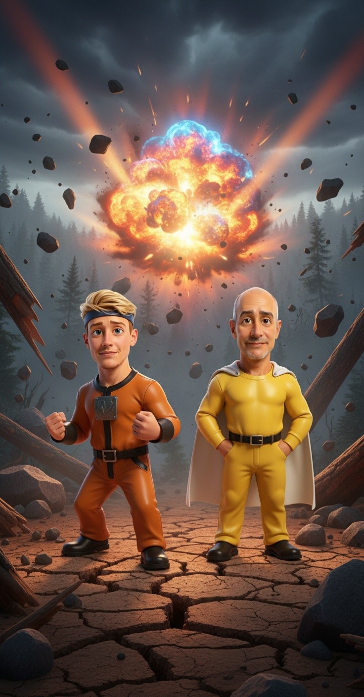 Naruto vs Saitama: Pertarungan yang Tak Terduga!