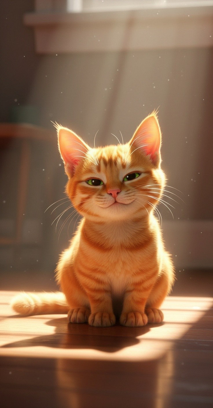 Kucing dan Robot Penyapu: Pertemuan Lucu!