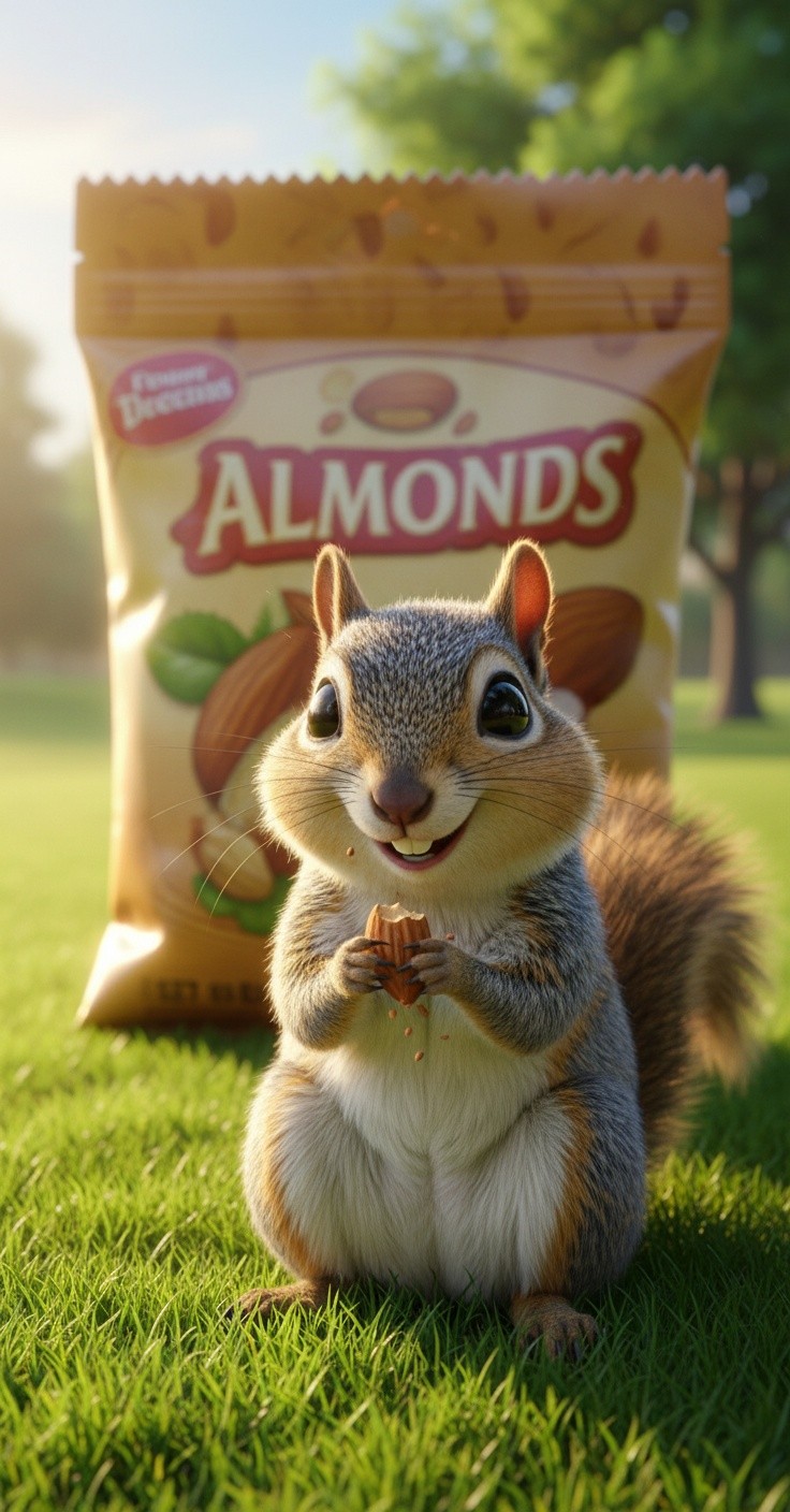 Learn English with Acorn the Squirrel!