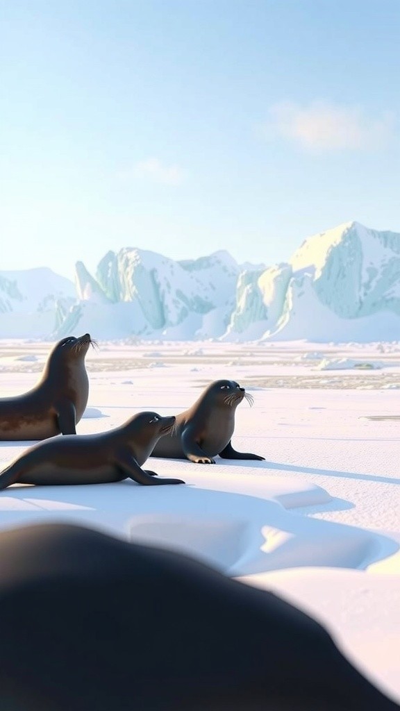 The Arctic Adventure: Kids and Penguins Save the Polar World!