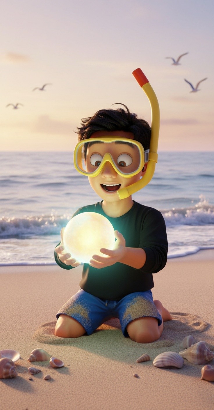 The Glowing Treasure Map Adventure