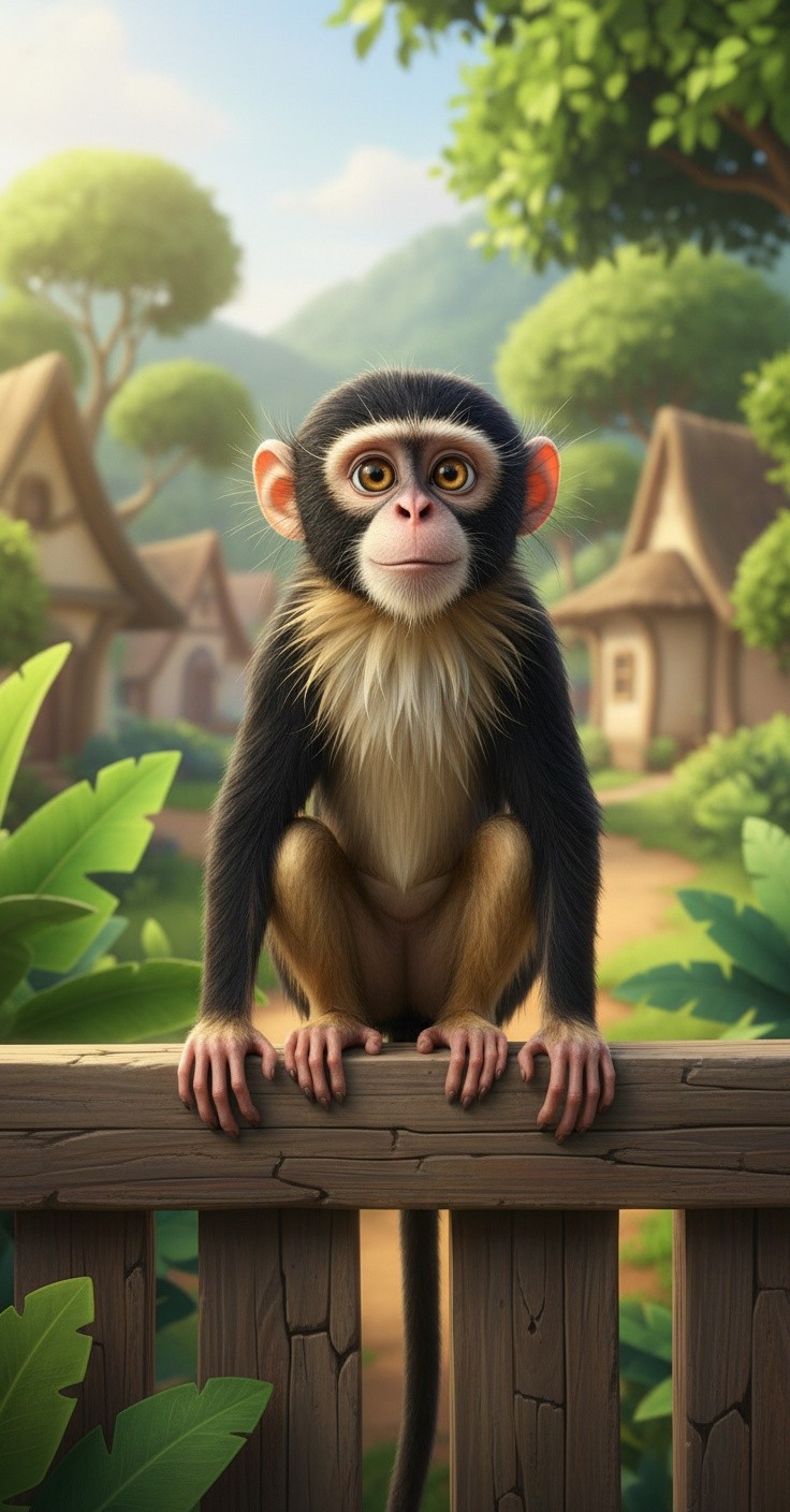 Keserakahan Monyet yang Terjebak