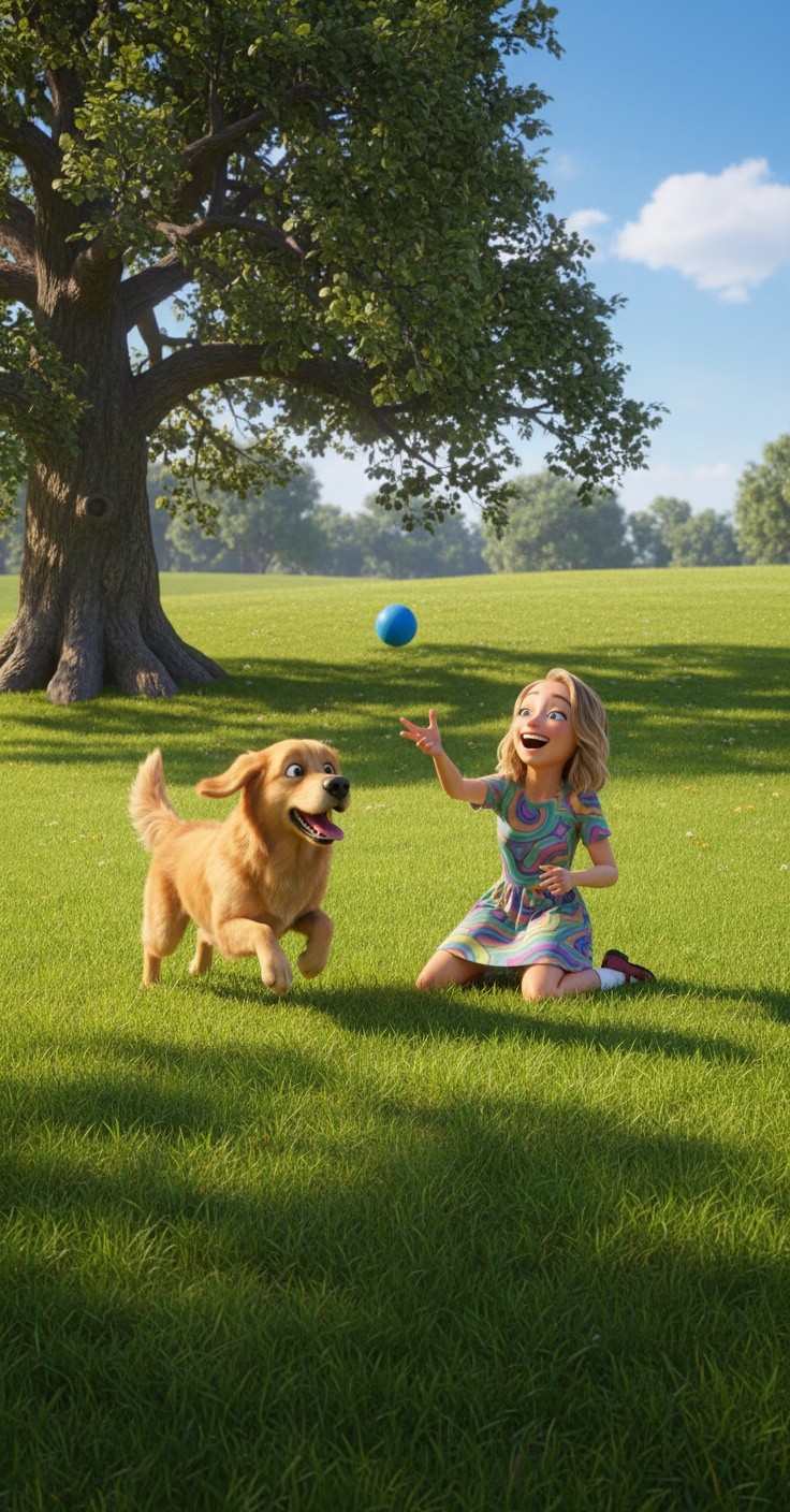 Lilly and Buddy's Park Adventure